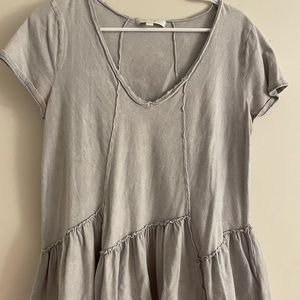 Free people light blue flowy top, size small